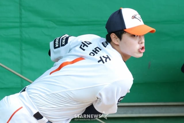 한화 문동주. /사진=김진경 대기자