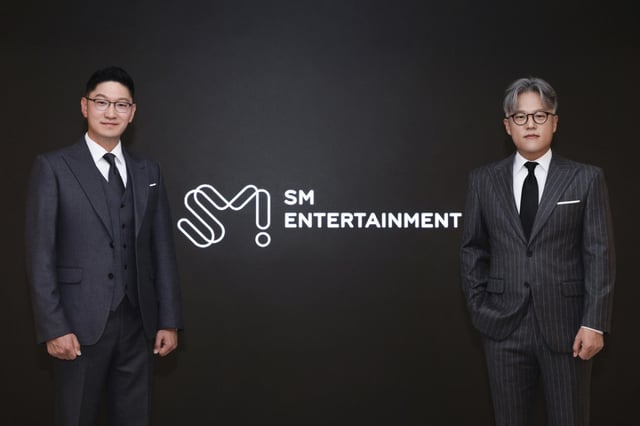 SM 탁영준(왼쪽), 장철혁 공동대표 /사진제공=SM엔터테인먼트 