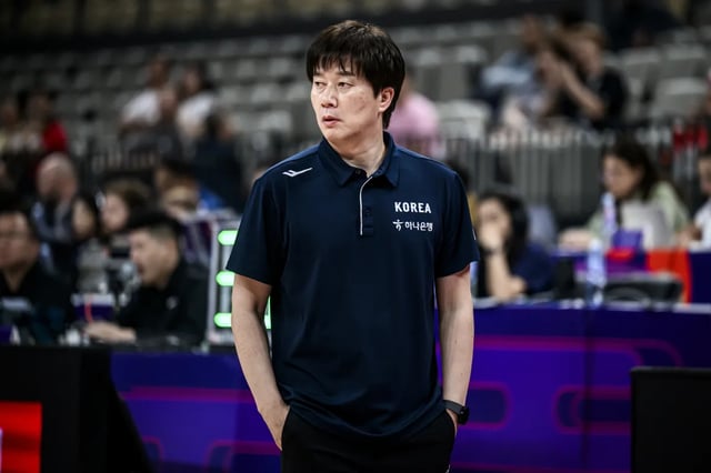 박수호 여자대표팀 감독. /사진=대한민국농구협회 제공