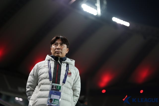 FCソウルの金基東(キム·ギドン)監督。 /写真=韓国プロサッカー連盟提供