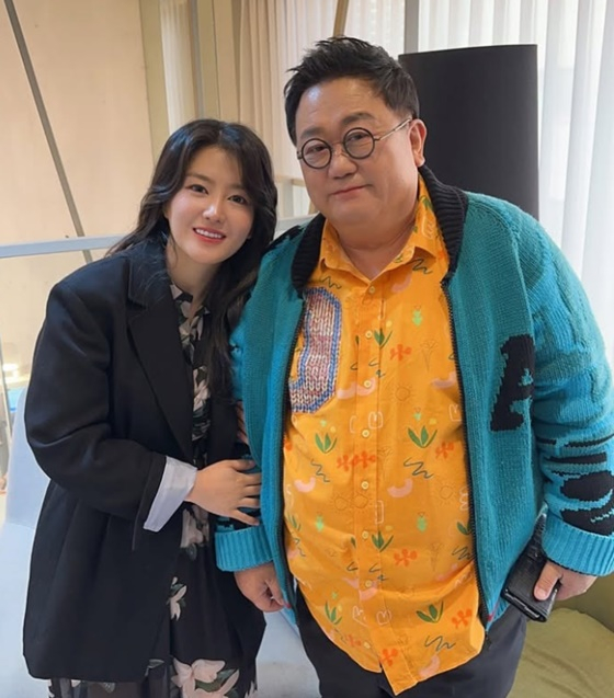 이수민, 이용식/사진=이수민 SNS