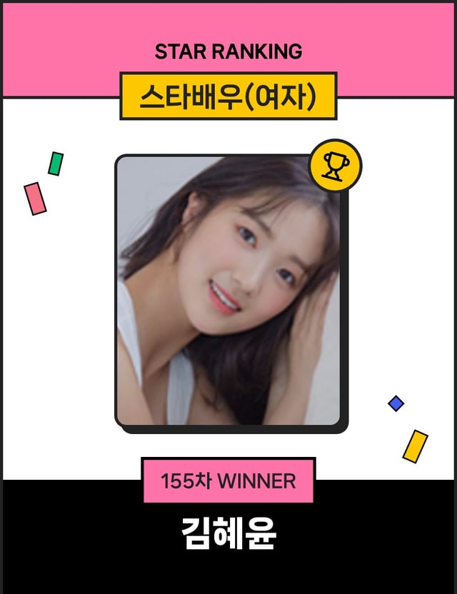 /사진=스타랭킹