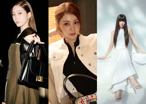 르세라핌 카즈하, 허윤진, 홍은채(왼쪽부터) /사진제공=쏘스뮤직
