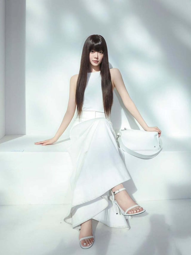 르세라핌 홍은채 파리 패션위크