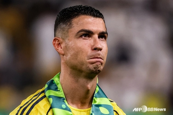 Al Nasr striker Cristiano Ronaldo. /AFPBBNews=News1
