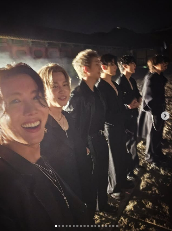 /사진=방탄소년단 제이홉 SNS