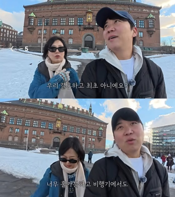 장윤정, 도경완 부부/사진=유튜브 도장TV