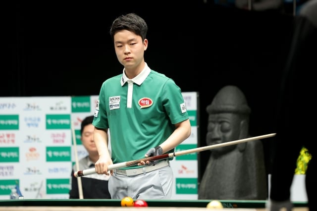Kim Young-won is contemplating the scoring route in the final. /Photo =PBA Tour courtesy