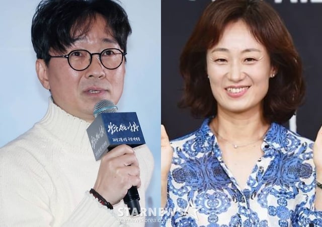 장항준(왼쪽), 김수진 /사진=스타뉴스