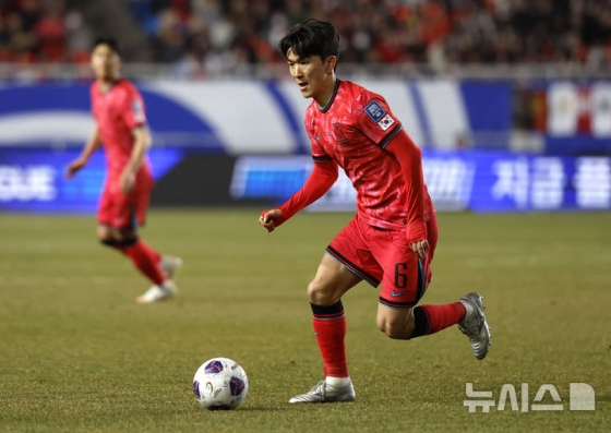 한국 축구대표팀 미드필더 황인범. /사진=뉴시스