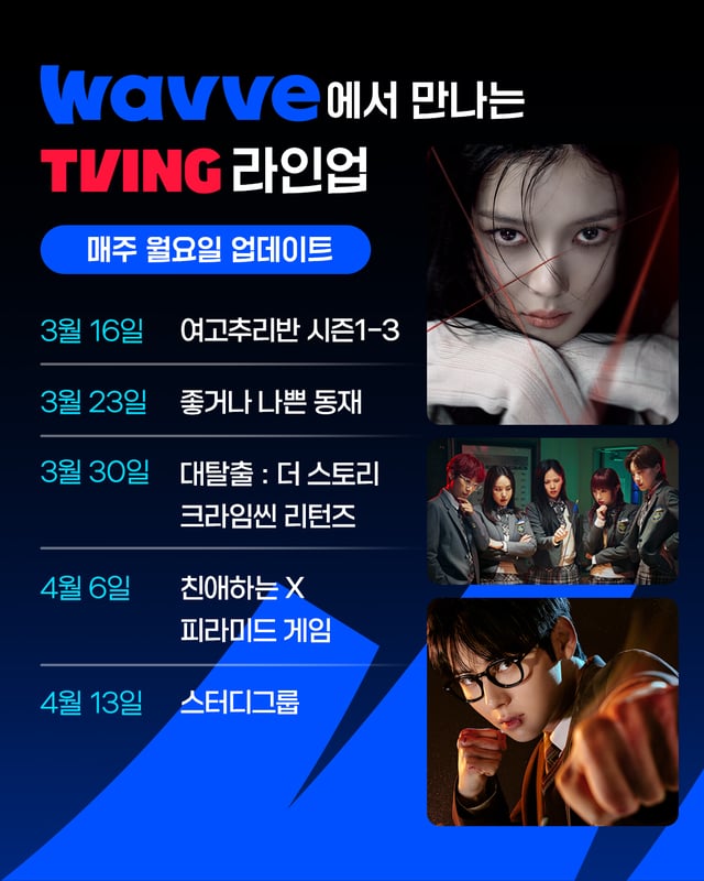 /사진=웨이브