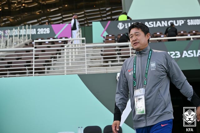 이민성 U-23 축구대표팀 감독. /사진=대한축구협회 제공