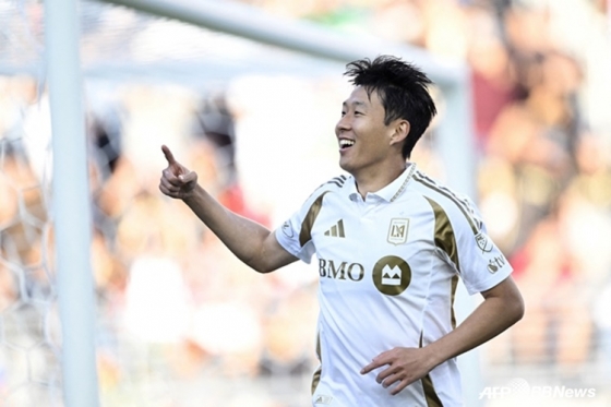 LA FC 공격수 손흥민. /AFPBBNews=뉴스1