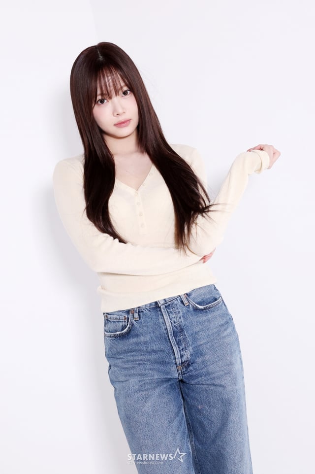 르세라핌 홍은채 /사진=김휘선 기자 hwijpg@