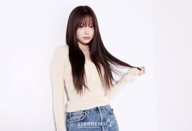 르세라핌 홍은채 /사진=김휘선 기자 hwijpg@