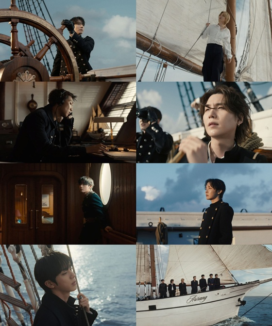 /Photo = Capture the BTS music video 'SWIM'