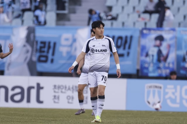 서울 이랜드 최연소 출장 기록을 세운 안주완. /사진=서울 이랜드 제공