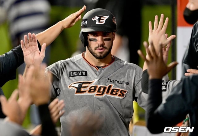 Turkman, who was a member of the Hanwha Eagles in the 2022 season.
