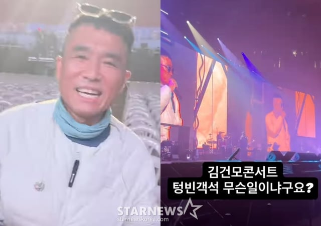 김건모 /사진=이윤미 SNS