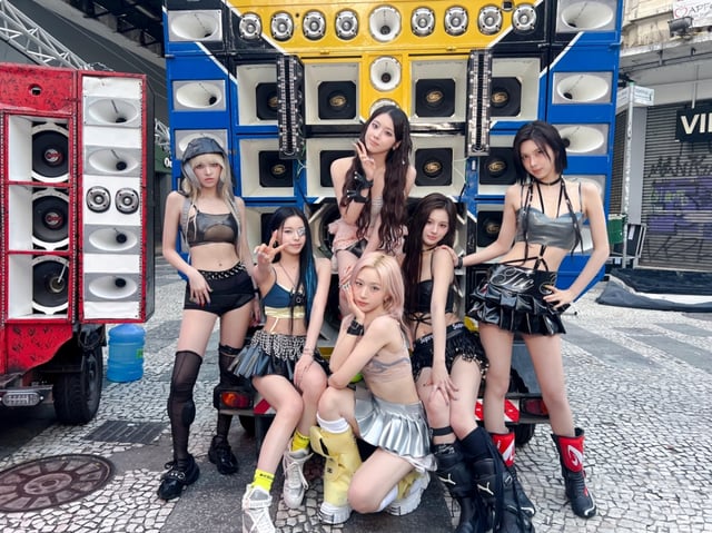 NMIXX "TIC TIC (Feat. Pabllo Vitar)" MV Behind Image/photo courtesy = JYP Entertainment