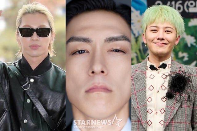 G-Dragon and Taeyang cheer for Big Bang's comeback..Side by side
