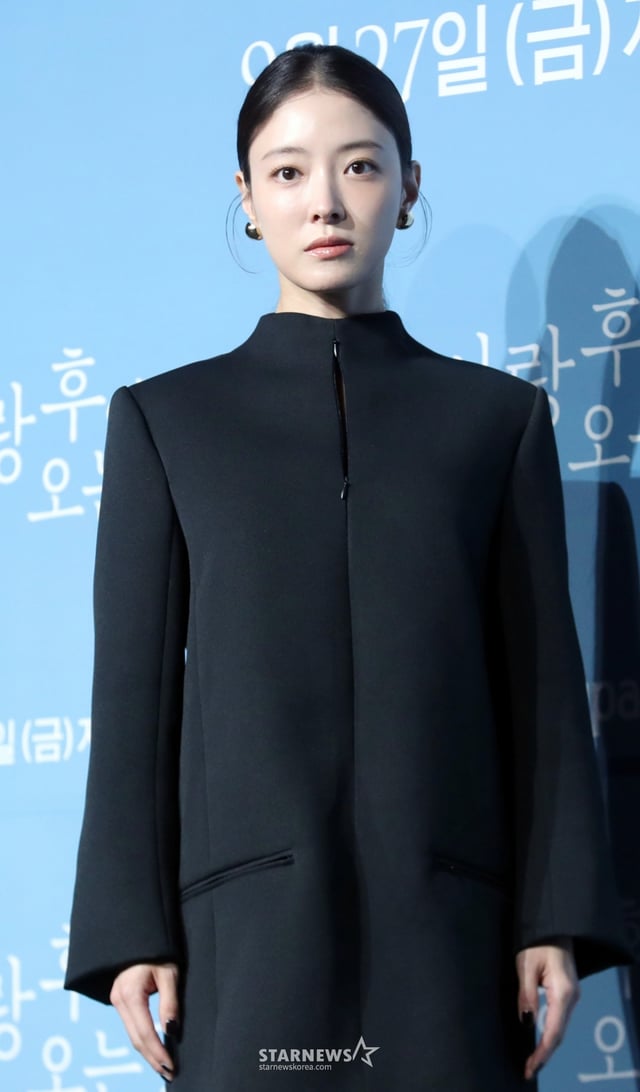 배우 이세영이 12일 오전 서울 중구 웨스틴 조선호텔 그랜드볼룸에서 열린 쿠팡플레이 시리즈 '사랑후에 오는 것들' 제작발표회에 참석해 포즈를 취하고 있다. 2024.09.12 /사진=임성균
