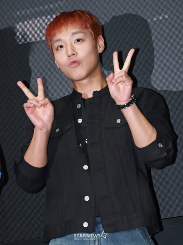 배우 박지훈이 17일 오후 서울 강남구 메가박스 코엑스에서 진행된 영화 '왕과 사는 남자' 천만돌파 감사 무대인사 행사에 참석해 인사를 하고 있다. /2026.03.17 /사진=이동훈 photoguy@