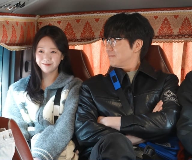 왼쪽부터 지예은, 성시경 /사진=SBS '런닝맨'