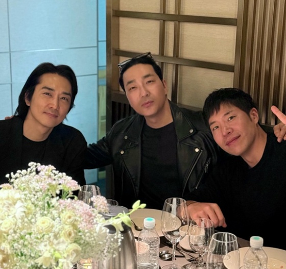 송승헌, 하도권, 태원석 /사진=하도권 SNS