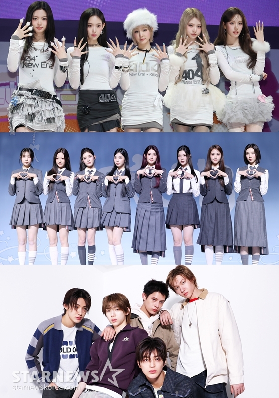 키키, 하츠투하츠, 코르티스(위부터) /사진=스타뉴스