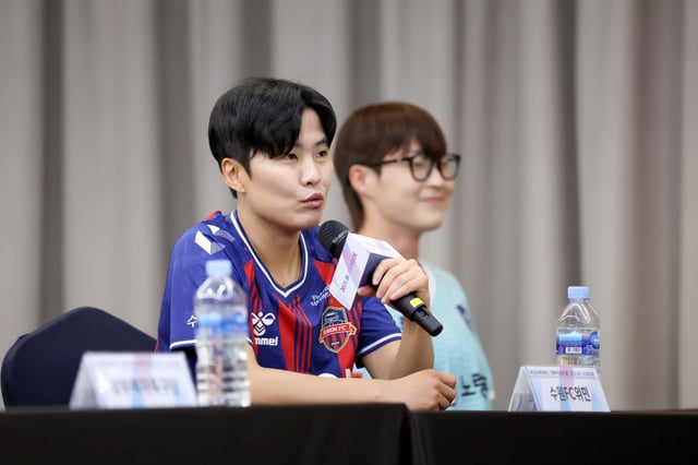 지소연. /사진=한국여자축구연맹 제공