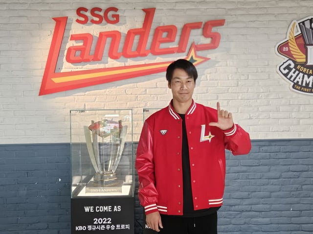 SSGにアジアクォーター投手として迎え入れられた武田翔太。 /写真=SSGランダース提供