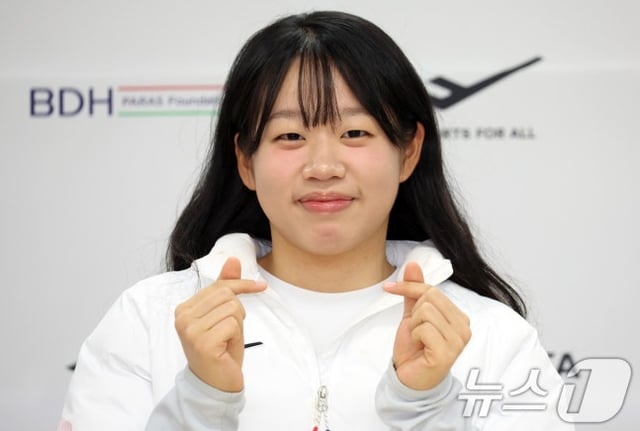 지난 3월 26일 기자회견을 하고 있는 김윤지. /사진=뉴스1