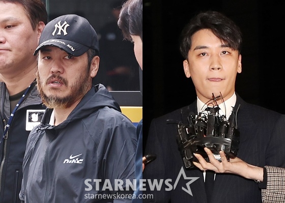 박왕열(왼쪽),  승리/사진=뉴스1, 스타뉴스 