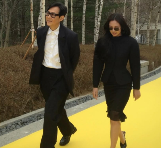 이정재 제니 /사진=제니 SNS