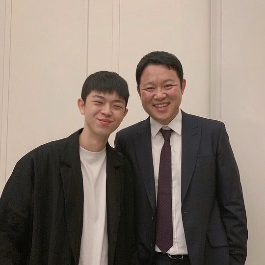 왼쪽부터 그리, 김구라 /사진=그리 인스타그램 캡처