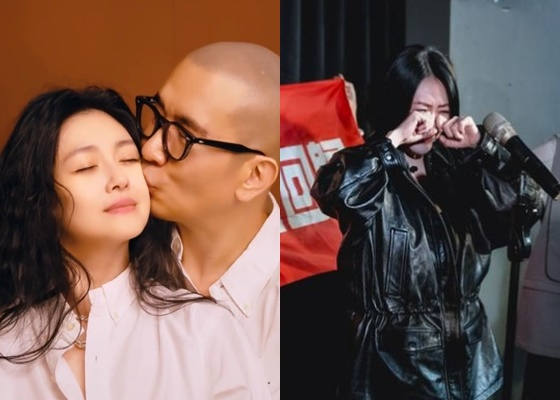 고 서희원(왼쪽부터), 구준엽, 서희제/사진=SNS