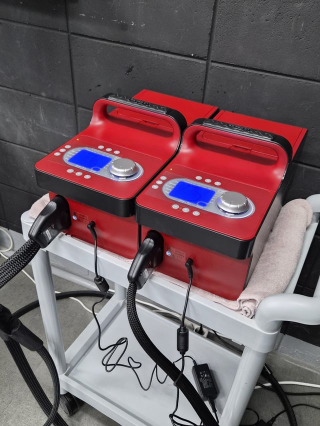 Cold pressure treatment device introduced in Futures. /Photo = Courtesy of SSG Landers