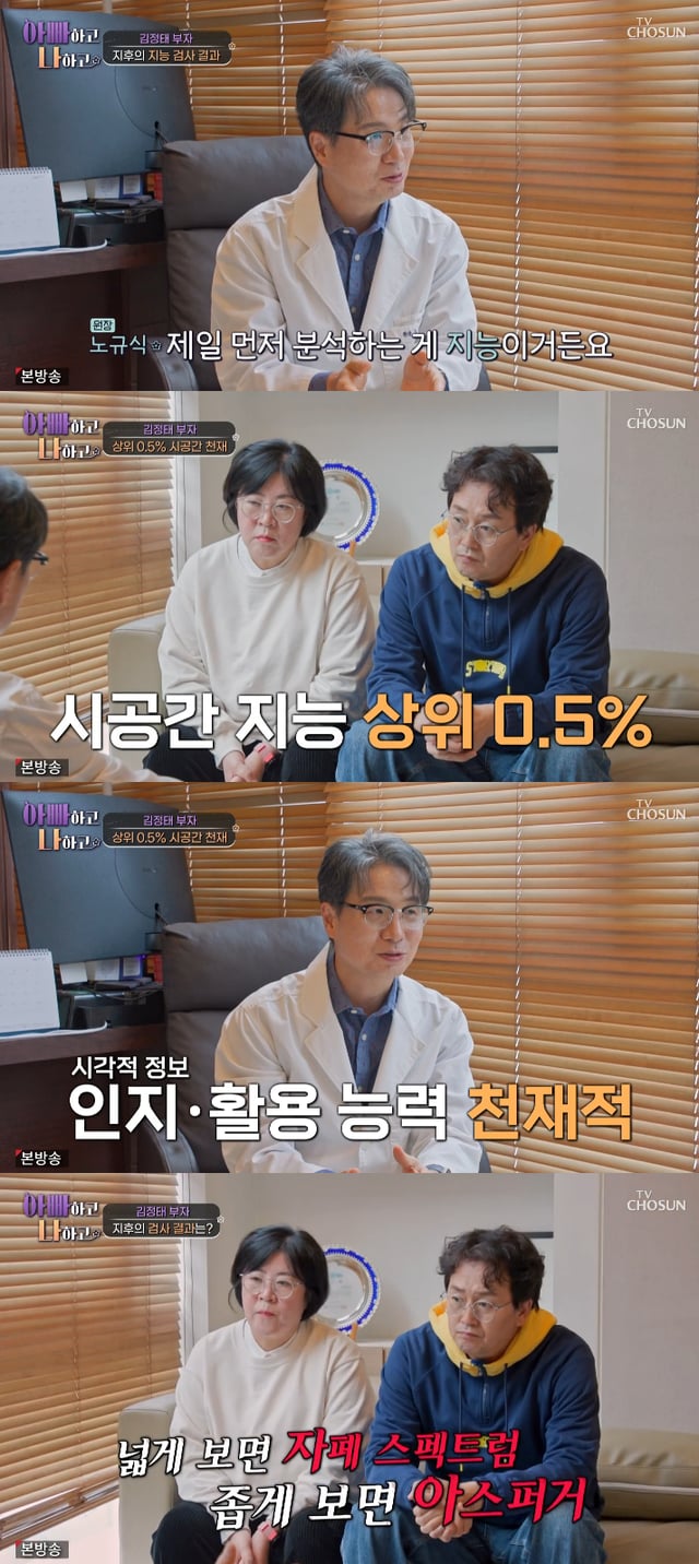 /사진=TV조선 '아빠하고 나하고' 방송화면