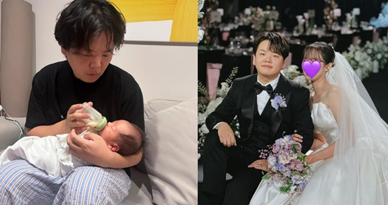곽튜브가 올린 산후조리원에서의 사진, 곽튜브와 공무원 아내/사진=곽튜브 SNS