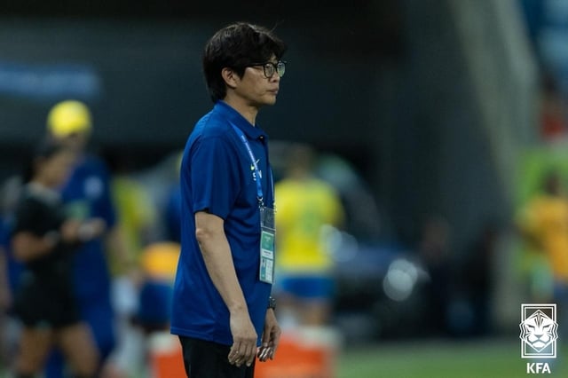 Shin Sang-woo, head coach of the South Korean women's national football team. /Photo = Courtesy of the Korea Football Association (KFA)