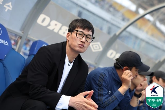 이정효 수원 삼성 감독. /사진=한국프로축구연맹 제공