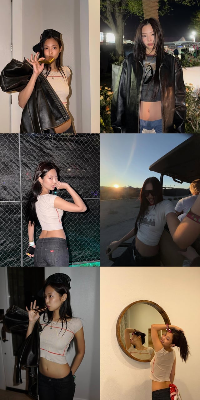 /사진=제니 SNS