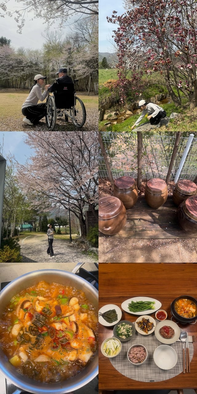 /사진=이영애 SNS