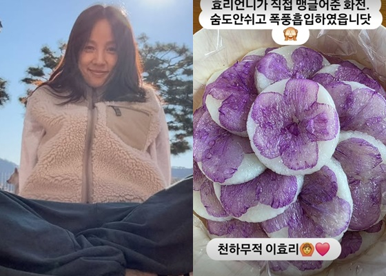 /사진=각 이효리, 안영미 개인계정