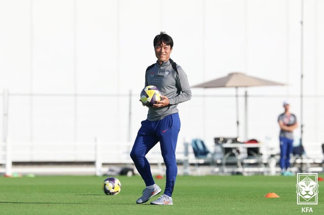 김태엽 한국 남자 U-16 대표팀 감독. /사진=대한축구협회 제공