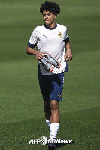 Cristiano Ronaldo Jr. /AFPBBNews=NEWS1