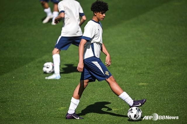 Cristiano Ronaldo Jr. /AFPBBNews=NEWS1