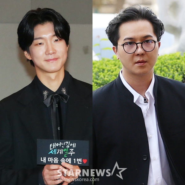 이승훈 송민호 /사진=스타뉴스