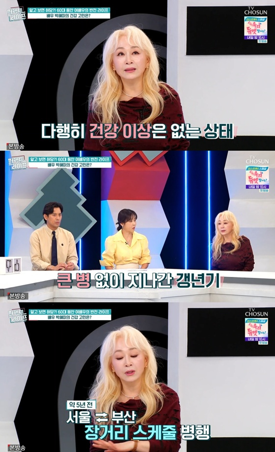 /사진=TV조선 '퍼펙트 라이프' 캡처